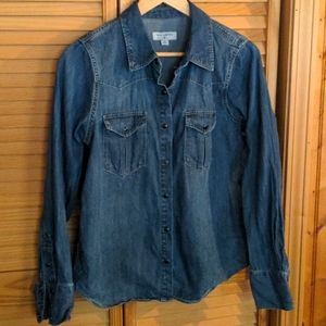 Nili Lotan for Target Chambray Shirt - M